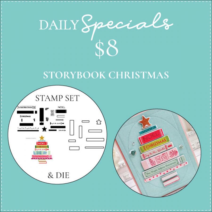 Daily Special - Storybook Christmas Stamp Set + Die