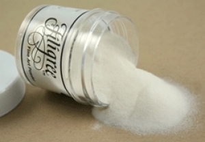 1 oz. White Filigree Detail Embossing Powder