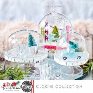 Large Round Cloche (set of 3)