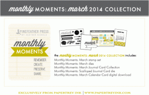 Monthly Moments: March 2014 Collection
