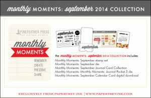 Monthly Moments: September 2014 Collection