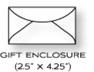 Paper Basics - 4 1/4" x 2 1/2" Kraft Envelopes (20)
