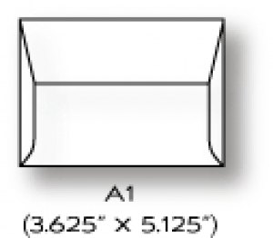 Paper Basics - A1 Rustic White Envelopes (20)