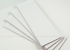Paper Basics - White Notepad (10 - 2.5" x 8" notepads) Paper Basics - White Notepad (10 - 2.5" x 8" notepads)