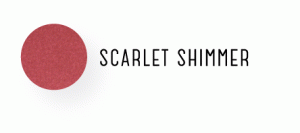 Paper Basics - Scarlet Shimmer Cardstock (12 sheets)