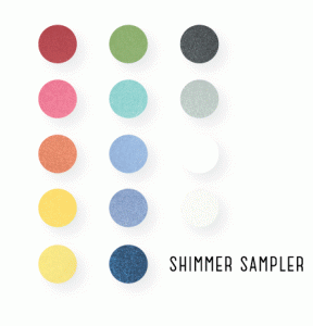 Paper Basics - Shimmer Sampler Cardstock (18 Sheets)