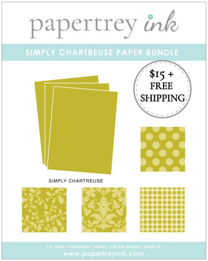 Simply Chartreuse Paper Bundle