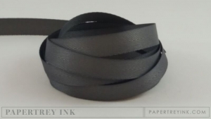 Smokey Shadow 3/8" Twill Tape Ribbon (5 yards)