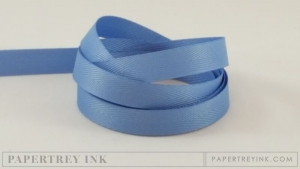 Blueberry Sky 3/8" Twill Tape Ribbon (5 yards)