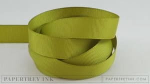 Simply Chartreuse 5/8" Grosgrain Ribbon (5 yards)