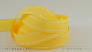 Harvest Gold 5/8" Saddle Stitch Ribbon (5 yards) Harvest Gold 5/8" Saddle Stitch Ribbon (5 yards)