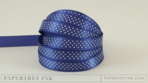 Royal Velvet 3/8" Bitty Dot Satin Ribbon (5 yards) Royal Velvet 3/8" Bitty Dot Satin Ribbon (5 yards)
