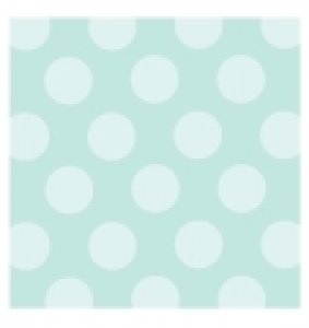 Aqua Mist Polka Dot Individual Pattern Sheets (18 sheets)