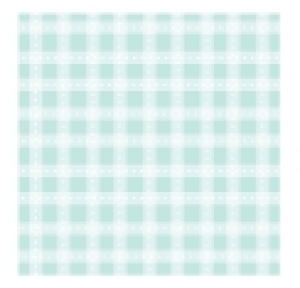 Aqua Mist Gingham Individual Pattern Sheets (18 sheets)