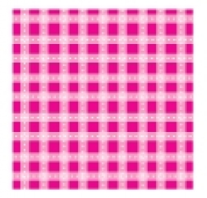 Raspberry Fizz Gingham Individual Pattern Sheets (18 sheets)