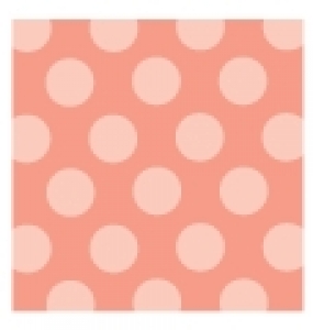 Melon Berry Polka Dot Individual Pattern Sheets (18 sheets)