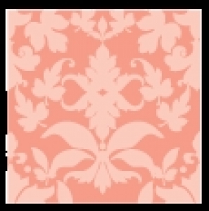 Melon Berry Damask Individual Pattern Sheets (18 sheets)