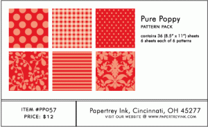 Pure Poppy Pattern Pack (36 sheets)