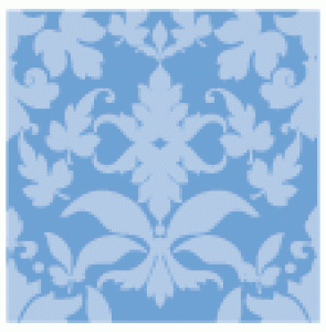 Blueberry Sky Damask Individual Pattern Sheets (18 sheets)