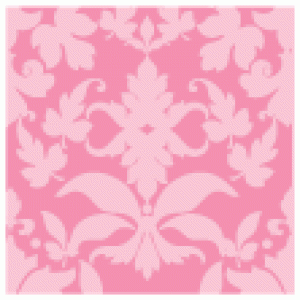 Hibiscus Burst Damask Individual Pattern Sheets (18 sheets)
