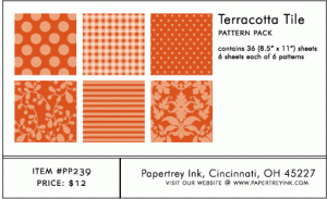 Terracotta Tile Pattern Pack (36 Sheets)