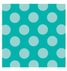 Tropical Teal Polka Dot Individual Pattern Sheets (18 sheets)