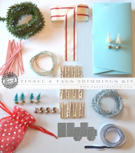 Make It Market Kit: Tinsel & Tags Trimmings Kit - Preorder