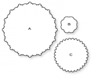 Papertrey Ink - Delightful Doilies Die Collection (set of 3)