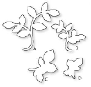 Papertrey Ink - Turning a New Leaf Die Collection (set of 4)