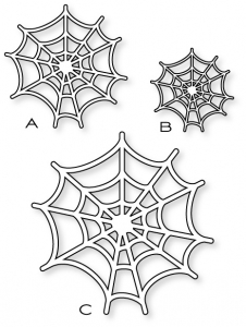 Papertrey Ink - Spider Web Trio Die Collection (set of 3)