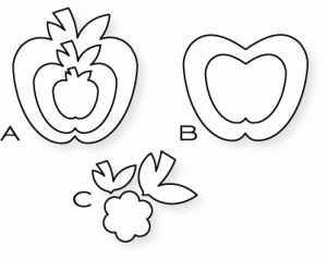Papertrey Ink - Apple Prints Die Collection (set of 3)