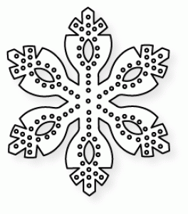 Papertrey Ink - Stitched Snowflake Die