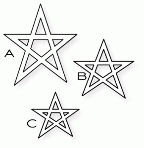Papertrey Ink - Sketched Stars Die Collection (set of 3)