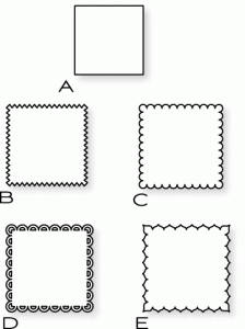 Papertrey Ink - Limitless Layers: 1 1/2" Square Die Collection (set of 5)