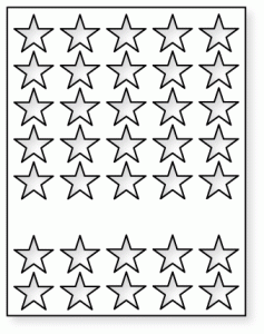 Papertrey Ink - Cover Plate: Stars Die