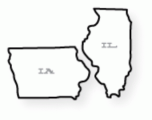 Papertrey Ink - United States: IA, IL Die