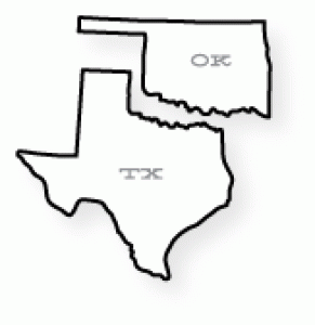 Papertrey Ink - United States: TX, OK Die