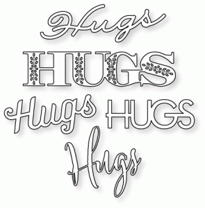 Papertrey Ink - Big Hugs Die