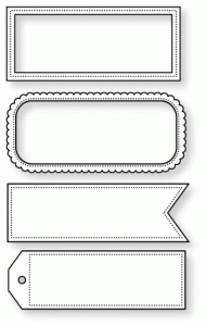 Papertrey Ink - Keep It Simple Frames Die