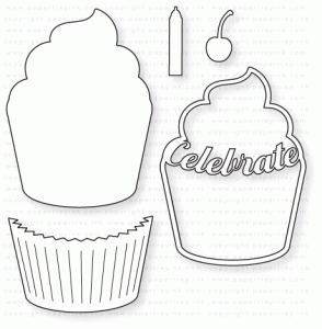 Papertrey Ink - Enclosed: Cupcake Die