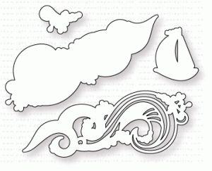 Papertrey Ink - What the Doodle: Waves Die