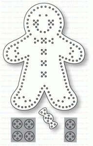 Papertrey Ink - Stitched Gingerbread Mister Die