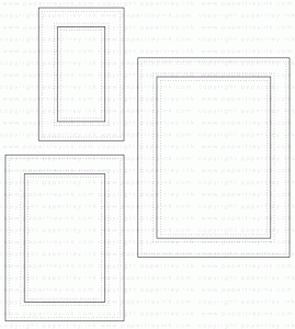 Papertrey Ink - Pierced Feature Frames Die