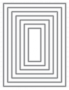 Papertrey Ink - Nesting Basics: Rectangles Die