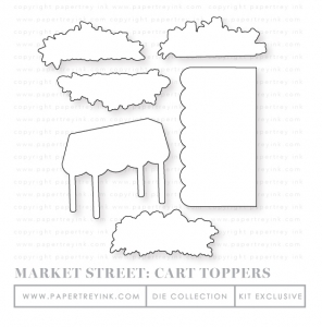 PRE-ORDER - Market Street: Cart Toppers Die