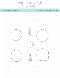 Ornament Greetings Die