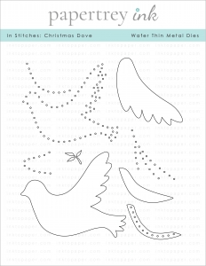 In Stitches: Christmas Dove Die