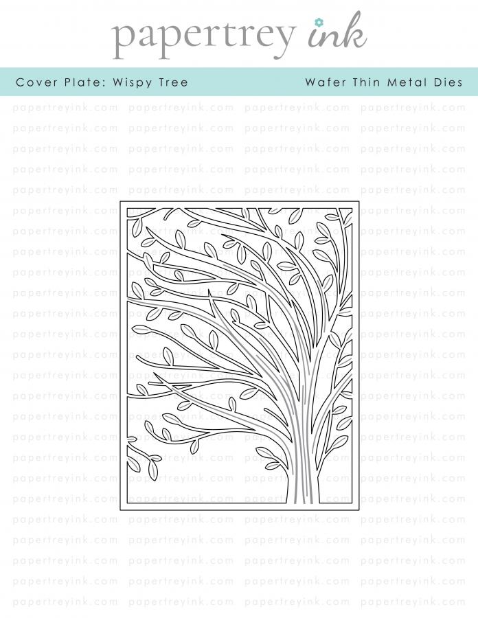 Cover Plate: Wispy Tree Die