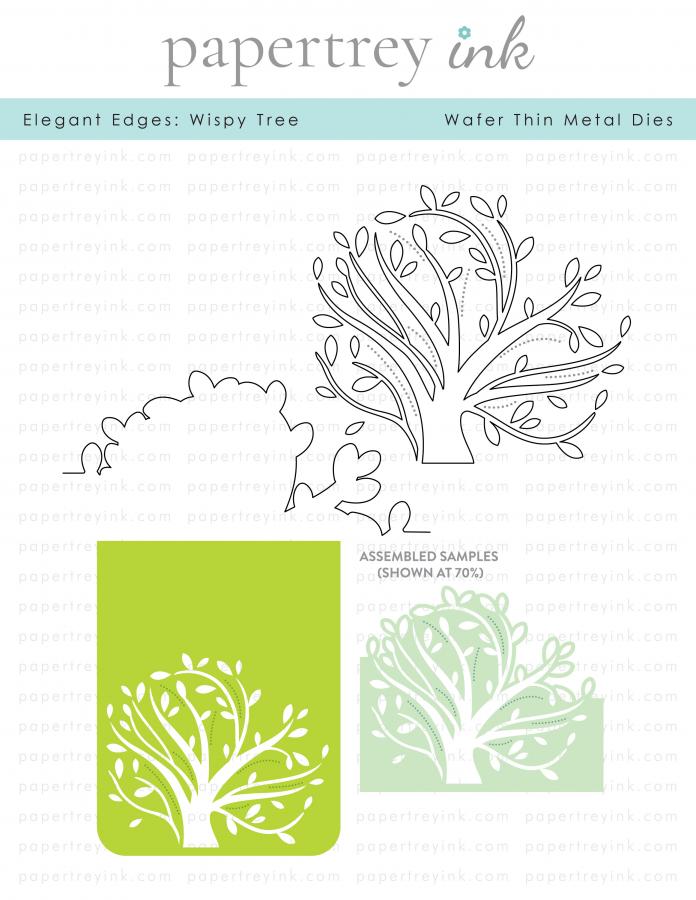 Elegant Edges: Wispy Tree Die