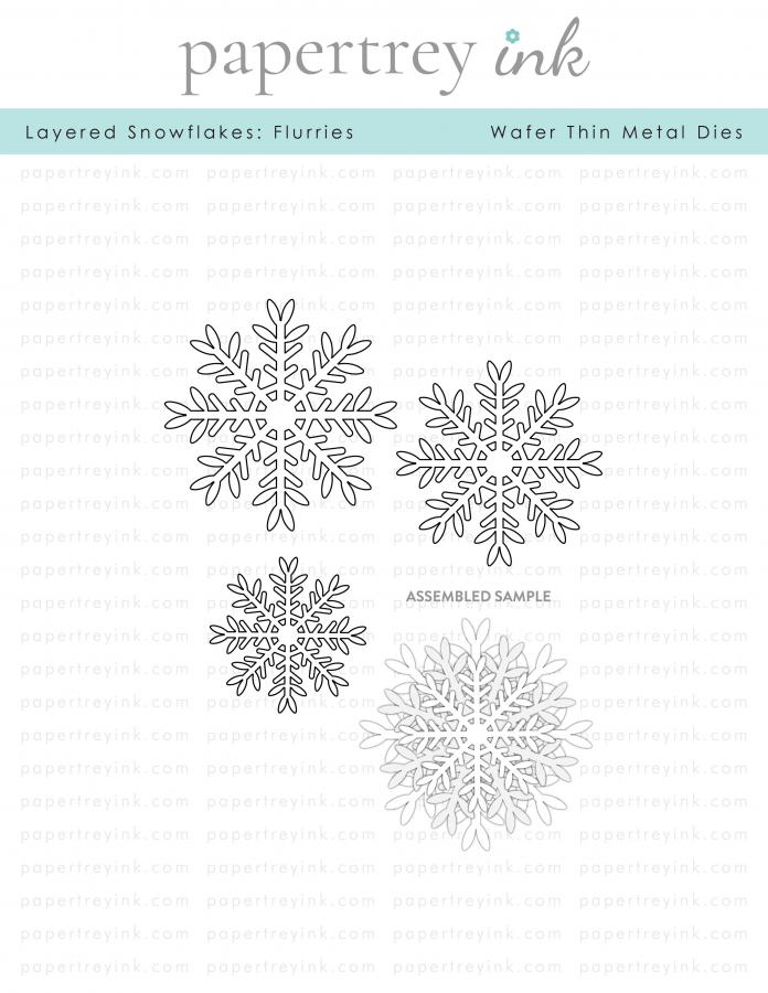 Layered Snowflakes: Flurries Die
